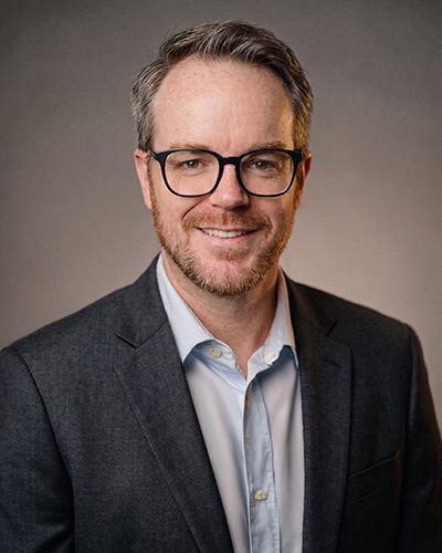 Andrew L. Sanders, MBA, studio portrait